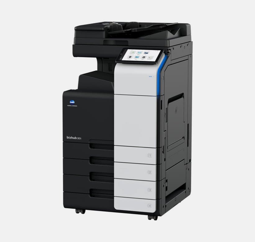 Konica Minolta bizhub 301i A3 mono multifunction printer