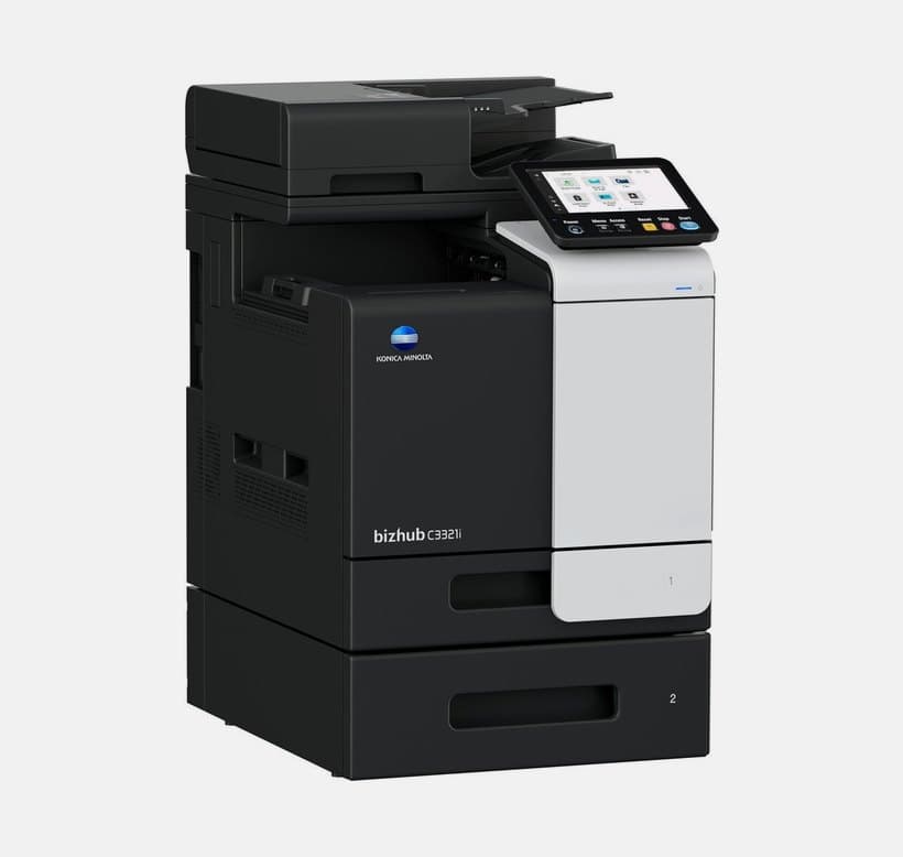 Konica Minolta bizhub C3321i A4 colour multifunction printer